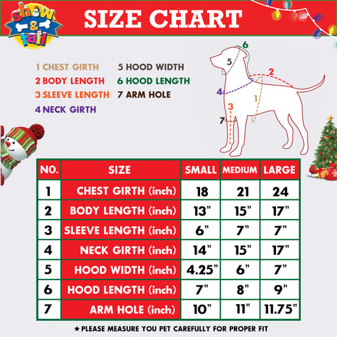 The Show and Tail Forstin Powers Snowman set Dog Costume for Christmas and Party wear Costume The Show and Tail Forstin Powers Snowman set Dog Costume for Christmas and Party wear Costume