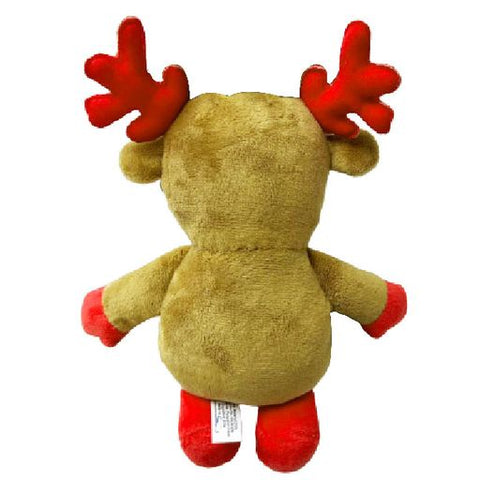 Show and Tail - Christmas Plush dog play toy, The Chrismutt Reindeer - with squeaker belly. Festive Dog Toy. Show and Tail - Christmas Plush dog play toy, The Chrismutt Reindeer - with squeaker belly. Festive Dog Toy.