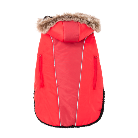 The Fur-ever Coat - Red