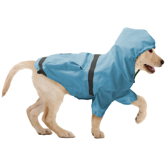 Reversible Raincoat - Blue