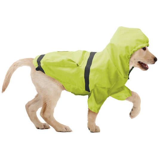 Reversible Raincoat - Neon Green