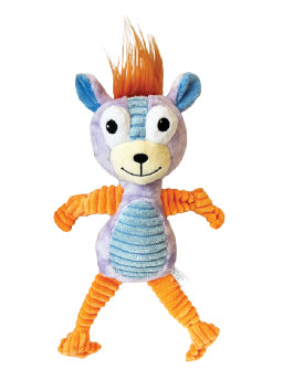 Show and Tail - Summer Plush toy, "Nutty" with durable squeaker inside - 16 - inch Festive Dog Toy.