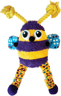 Show and Tail - Summer Plush toy, "Stinger" with durable squeaker inside - 16 - inch Festive Dog Toy.