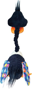 Show and Tail - Summer Plush toy, "Honker" with durable squeaker inside - 16 - inch Festive Dog Toy.