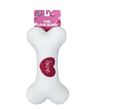 The Love Bone: Squeaky Valentine Plush