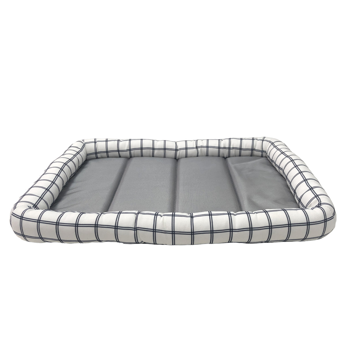 Durable Crate Dog Mat Plaid